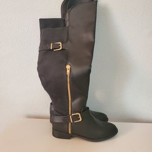 Over the knee size 7.5 Brand new wide calf boots